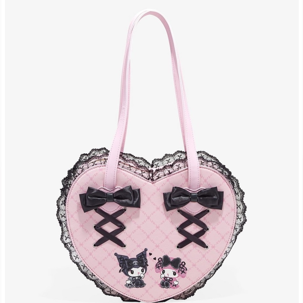Her Universe My Melody X Kuromi Lolita Heart Bag